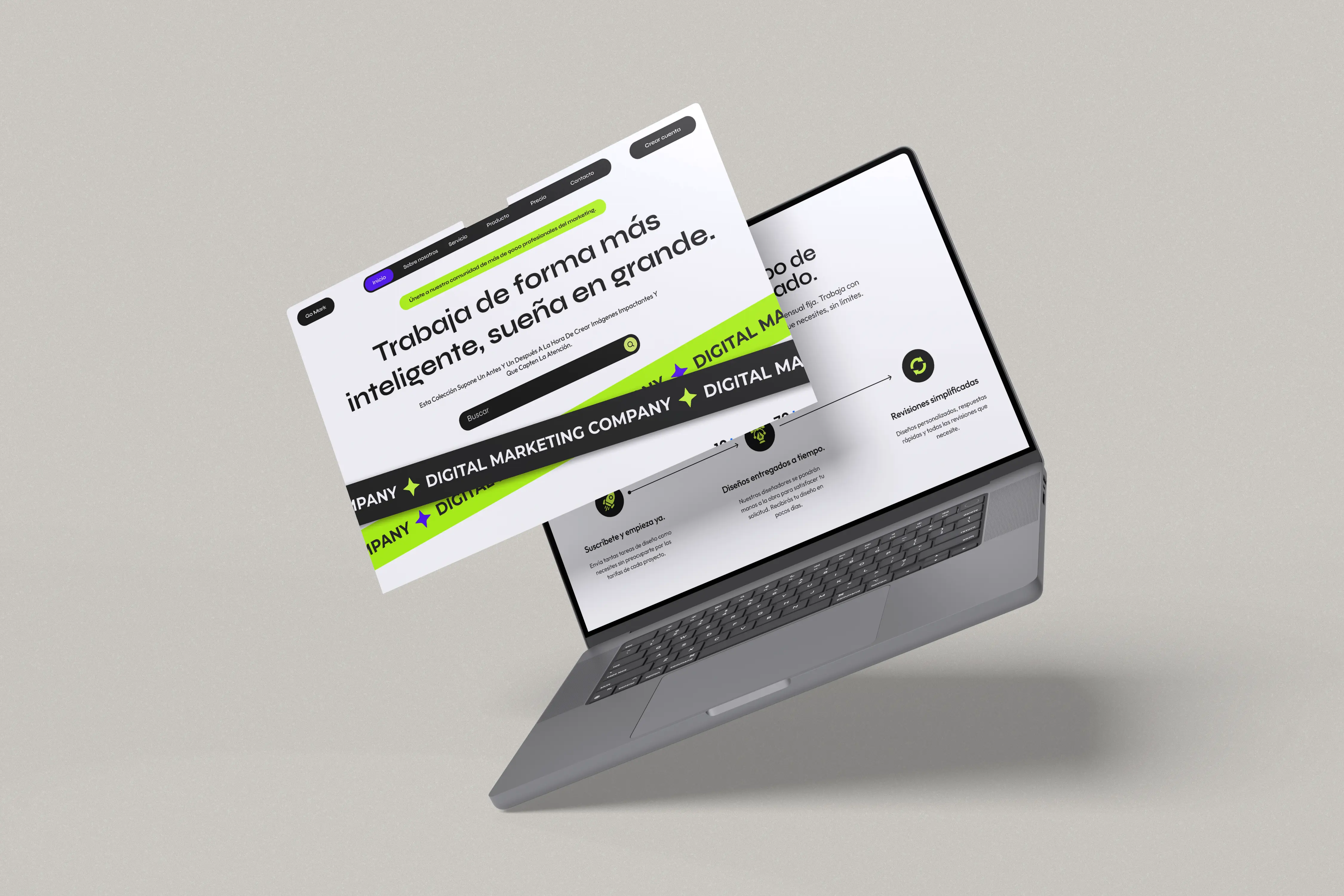 Landing Page Marketing – Detalle 2
